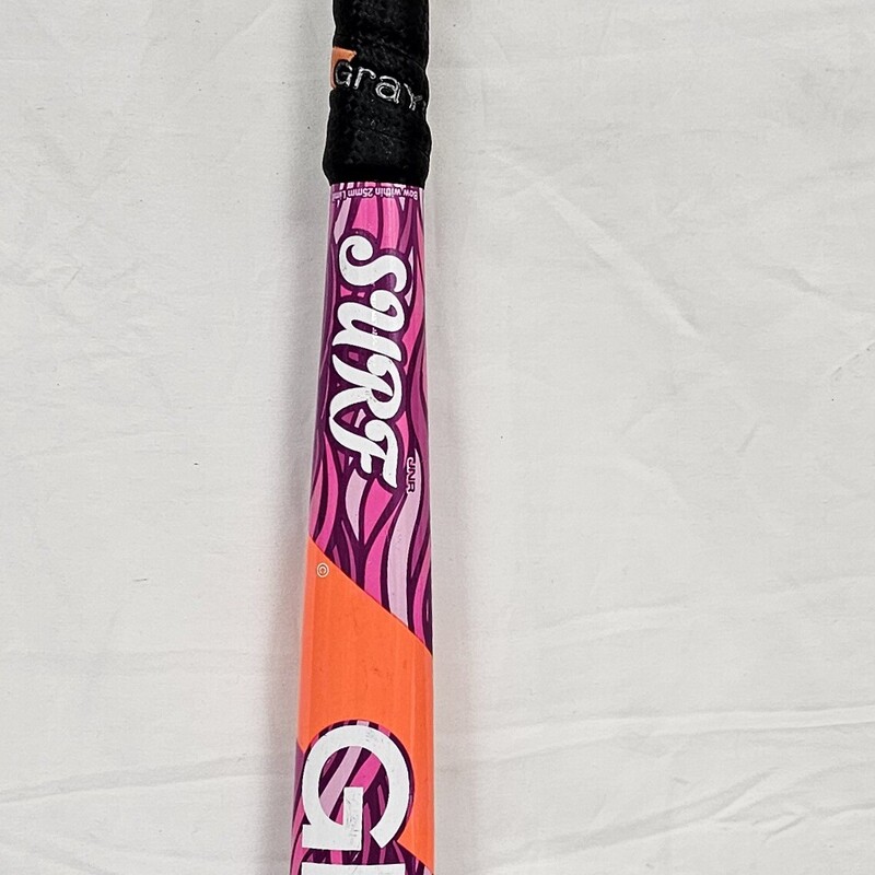 Grays Surf Field Hockey Stick, Size: 30in. Pink, pre-owned
