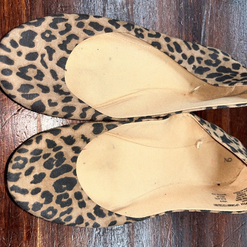 A9 Cheetah Flats, Brown, Size: Shoes A9