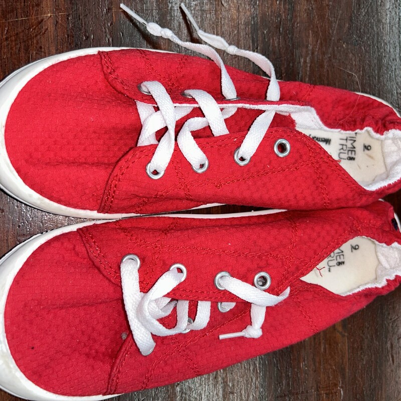 A9 Red Sneakers, Red, Size: Shoes A9