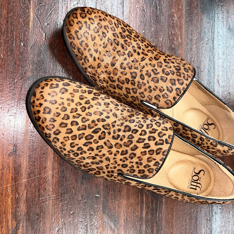 A9 Cheeta Heeled Shoes
