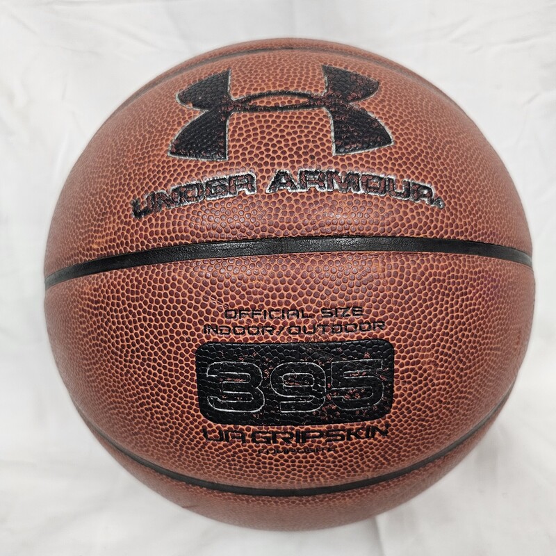 Under Armour 395 Basketball,  Indoor/ Outdoor, Size: 29.5in. UA GripSkin Composite, pre-owned