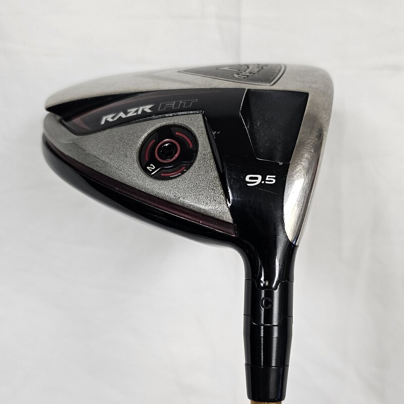 Callaway Razr Fit Golf Driver, 9.5 Degree Loft, Mens Right Hand, Stiff Flex Carbon Shaft, 77g. Pre-owned in great condition!
