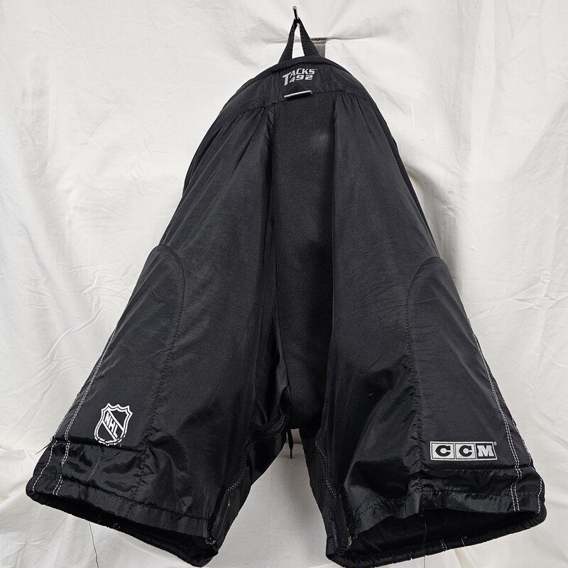 CCM Tacks 492 Hockey Pants, Black, Size: Senior Medium, pre-owned
