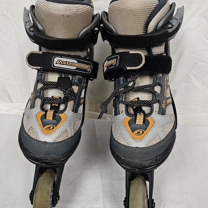 Rollerblade Micro 4x Adjustable Inline Skates, Youth Sizes: 4-7, pre-owned