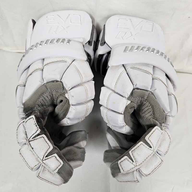 Warrior Evo QX Lacrosse Gloves, Size: Med, pre-owned
