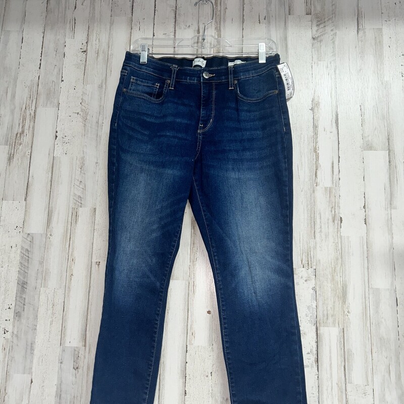 Sz10 Skinny Crop Jeans, Blue, Size: Ladies L