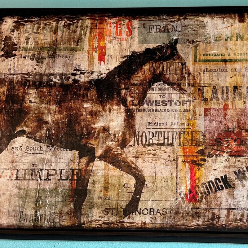 Modern Horse Sophia Fox, Print, Canvas
54in x 44in