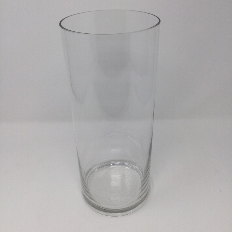 Glass Vase, Glass, Size: 12in