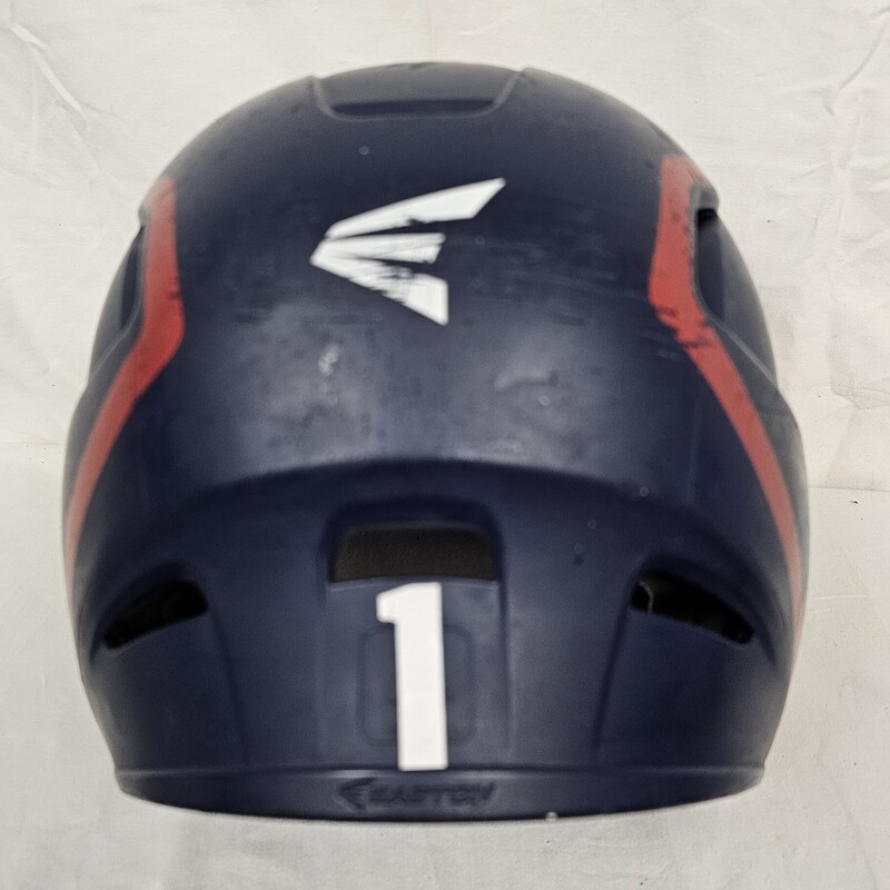 Easton Z5 2.0 2Tone Matte Batting Helmet, Navy & Red, Size: Sr  7 1/8 - 7 1/2, pre-owned