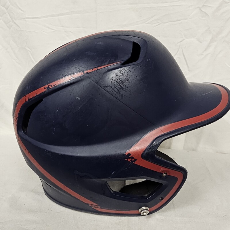 Easton Z5 2.0 2Tone Matte Batting Helmet, Navy & Red, Size: Sr  7 1/8 - 7 1/2, pre-owned