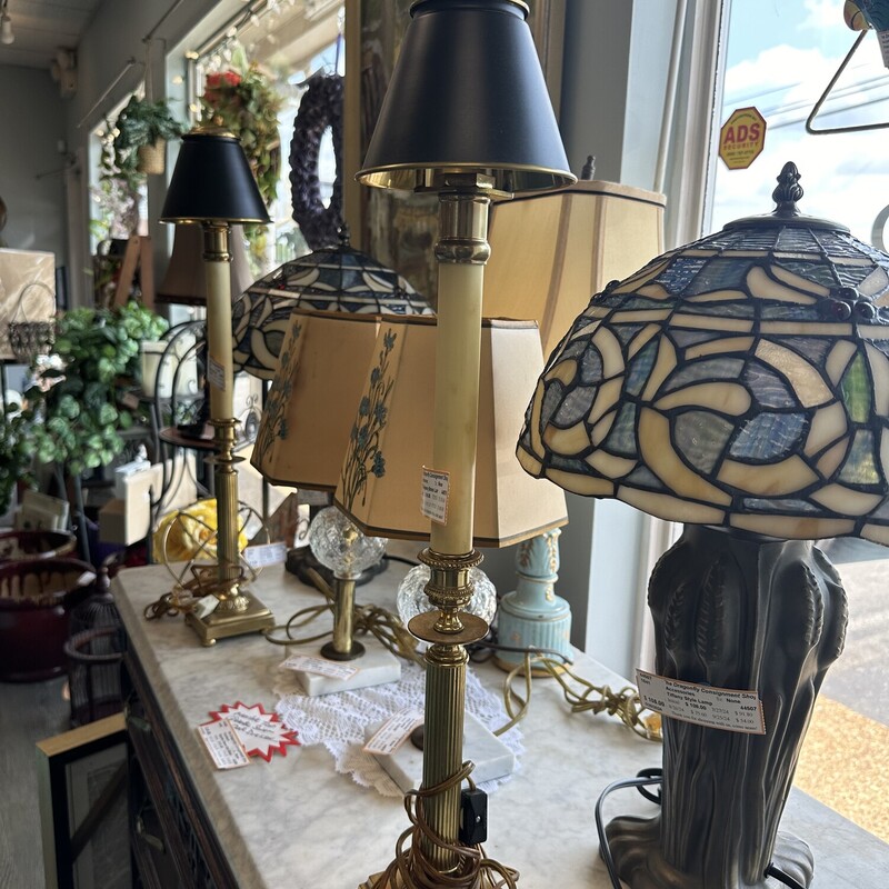 VTG Regency Brass Lamp