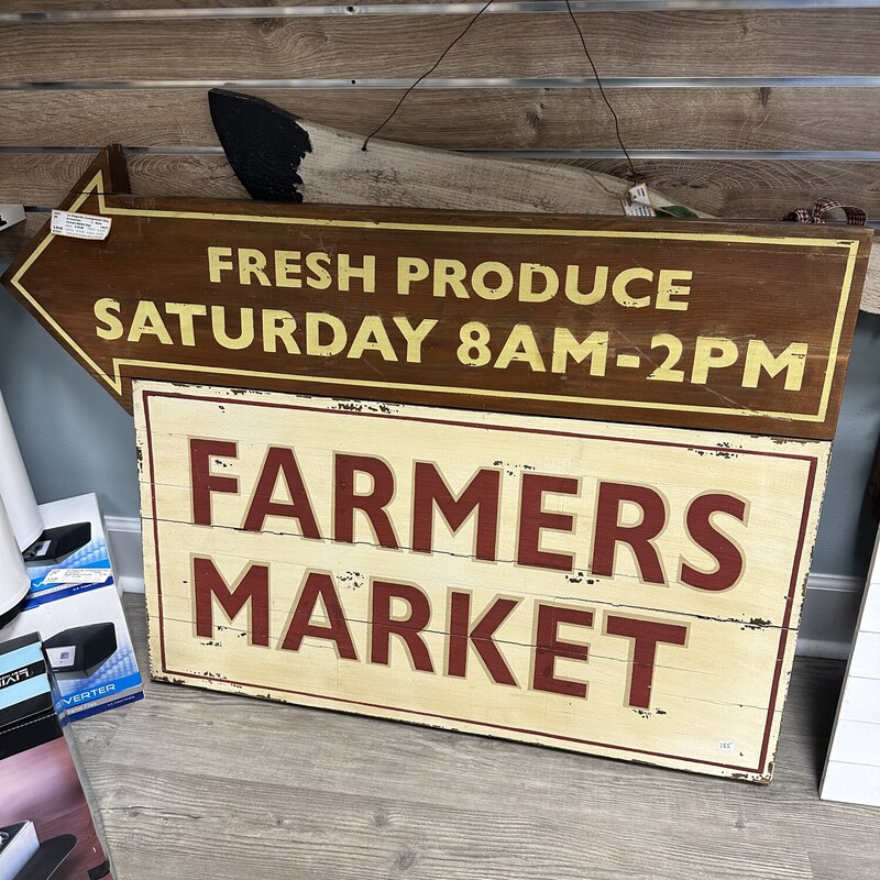 Farmers Market Sign