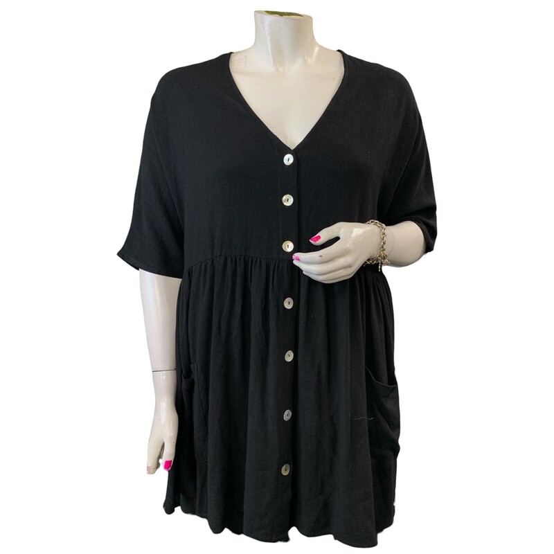 Finding July Dress, Black, Size: L