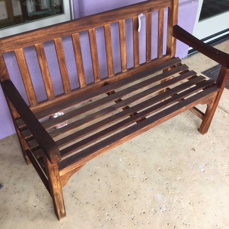 Wooden Bench, Wood, Size: 47w x 20d x 33h  F4221

FOR IN STORE OR PHONE PURCHASE
Loacl delivery available. $50 minimum.