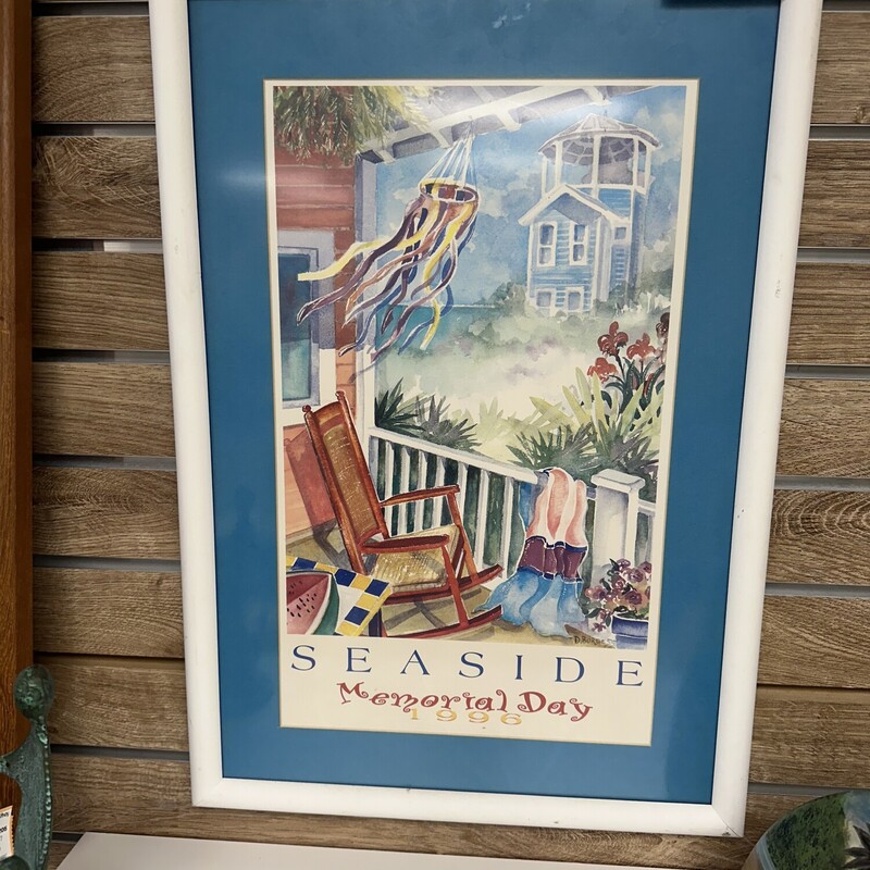 Seaside 1996 Framed