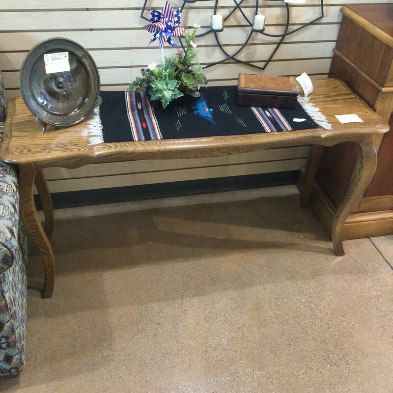 Sofa Table, Wood, Size:55w x 18d x 27h   M3541

FOR IN STORE OR PHONE PURCHASE
Loacl delivery available. $50 minimum.