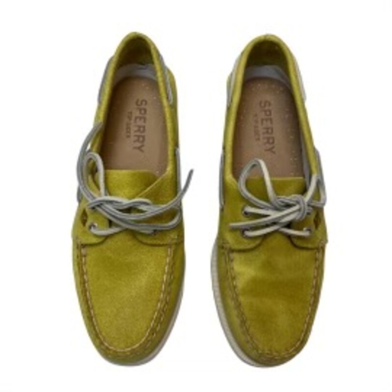 Sperry Boat Shoes<br />
Color: Lime<br />
Size: 7