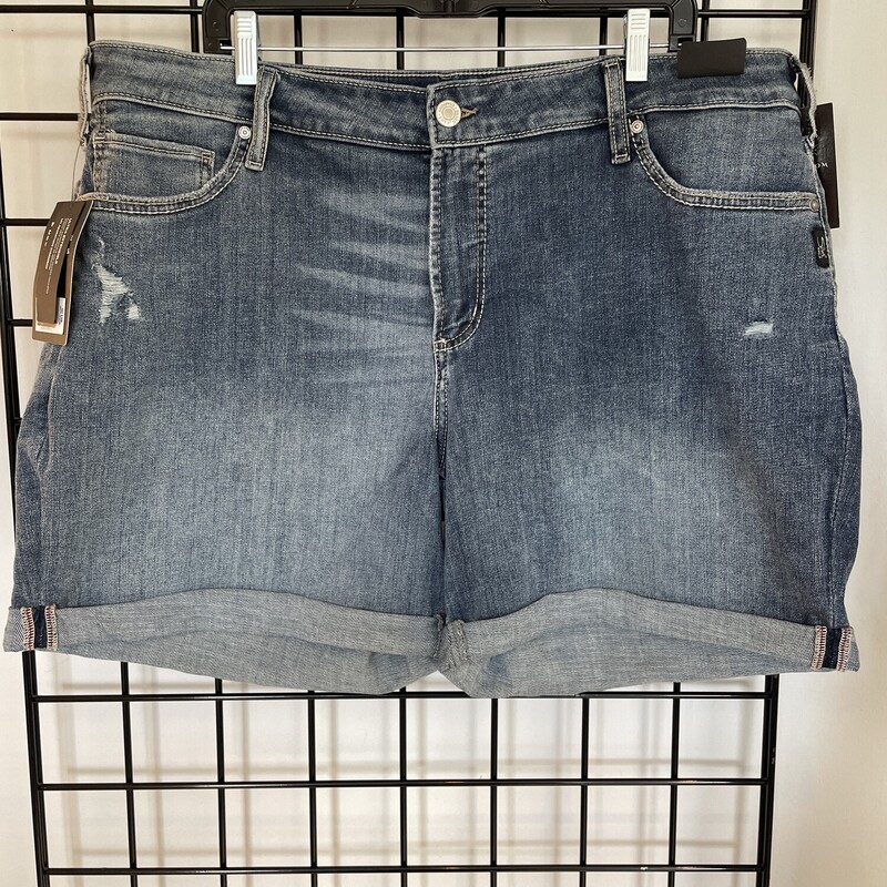 Silver Jeans Shorts NEW, Denim, Size: 20