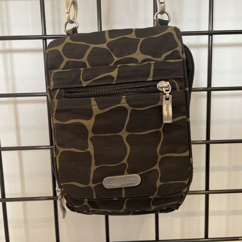 Baggalini Cross Body, Giraffe, Size: Os