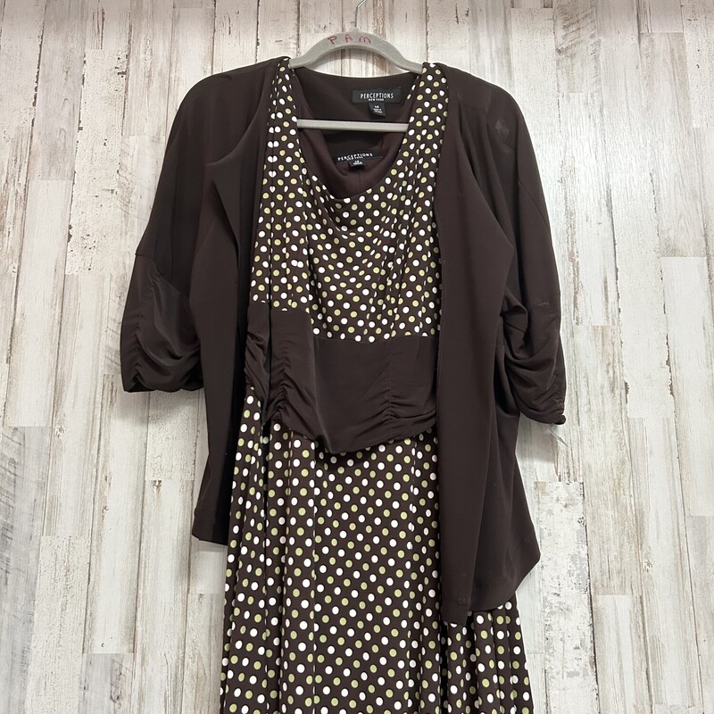 Sz14 Brown Dotted 2pc Dre
