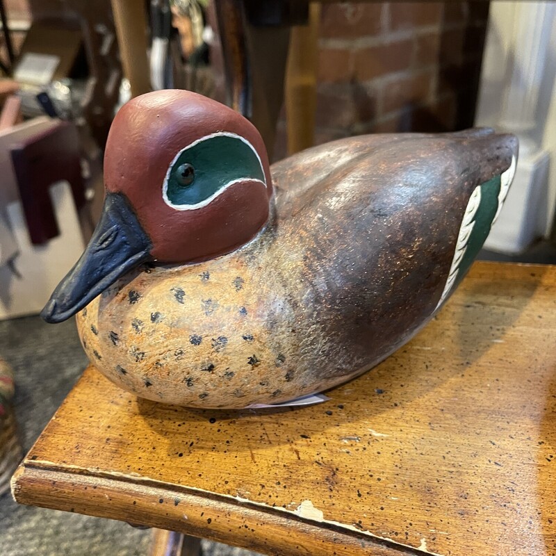 Painted Decoy Duck