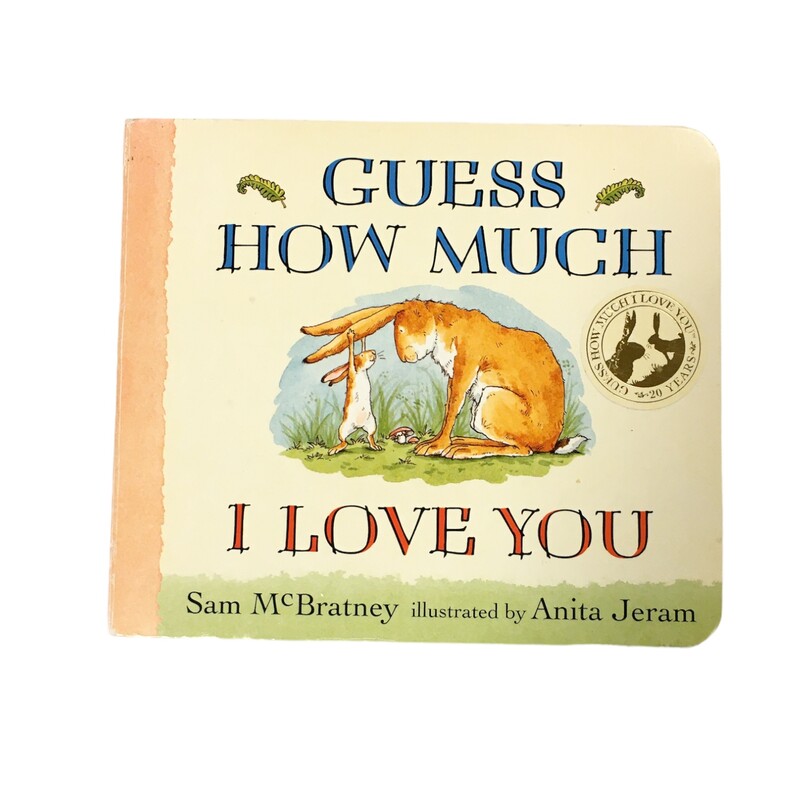 Guess How Much I Love You, Book

Located at Pipsqueak Resale Boutique inside the Vancouver Mall or online at:

#resalerocks #pipsqueakresale #vancouverwa #portland #reusereducerecycle #fashiononabudget #chooseused #consignment #savemoney #shoplocal #weship #keepusopen #shoplocalonline #resale #resaleboutique #mommyandme #minime #fashion #reseller

All items are photographed prior to being steamed. Cross posted, items are located at #PipsqueakResaleBoutique, payments accepted: cash, paypal & credit cards. Any flaws will be described in the comments. More pictures available with link above. Local pick up available at the #VancouverMall, tax will be added (not included in price), shipping available (not included in price, *Clothing, shoes, books & DVDs for $6.99; please contact regarding shipment of toys or other larger items), item can be placed on hold with communication, message with any questions. Join Pipsqueak Resale - Online to see all the new items! Follow us on IG @pipsqueakresale & Thanks for looking! Due to the nature of consignment, any known flaws will be described; ALL SHIPPED SALES ARE FINAL. All items are currently located inside Pipsqueak Resale Boutique as a store front items purchased on location before items are prepared for shipment will be refunded.