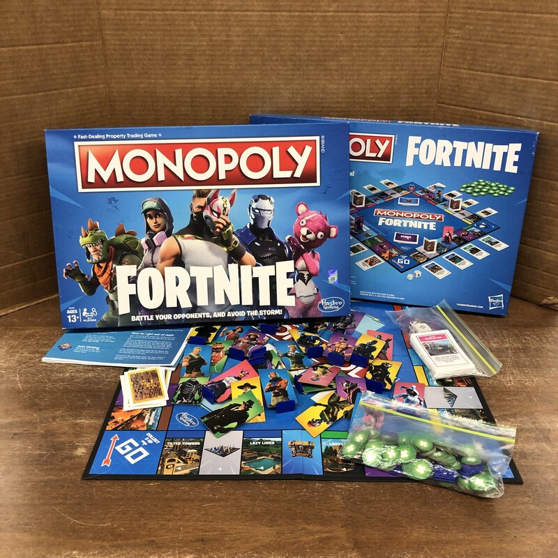 Monopoly Fortnite, Size: Game, Item: Complete