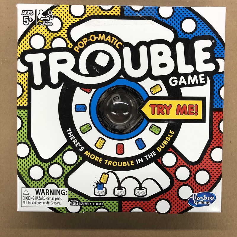 Trouble, Size: Game, Item: Complete