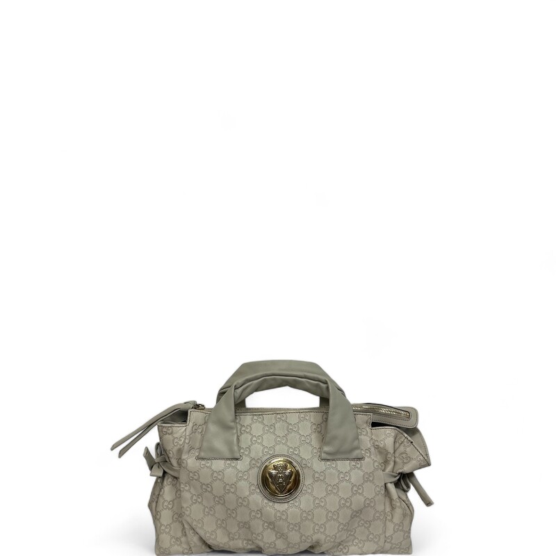 Gucci Hysteria
Cream
Size: OS

Dimensions:
Size(inch) : W9.8 x H9.1 x D4.7inch (Approx)

Style Code: 197020 406628