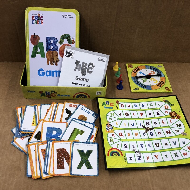 Eric Carle ABC Game, Size: Game, Item: Complete