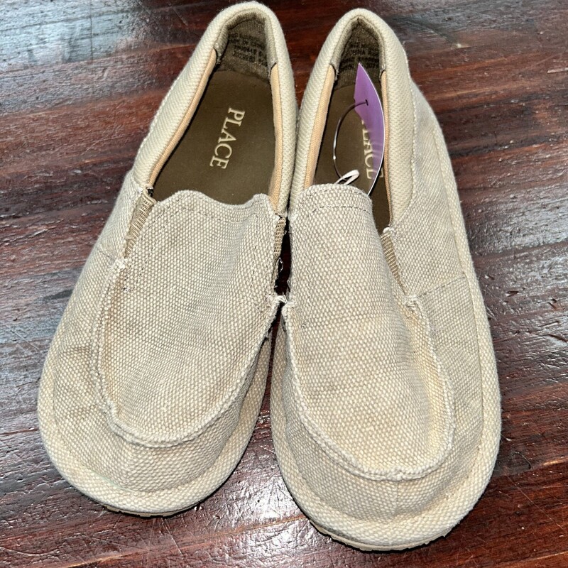 Y1 Tan Slip On Shoes