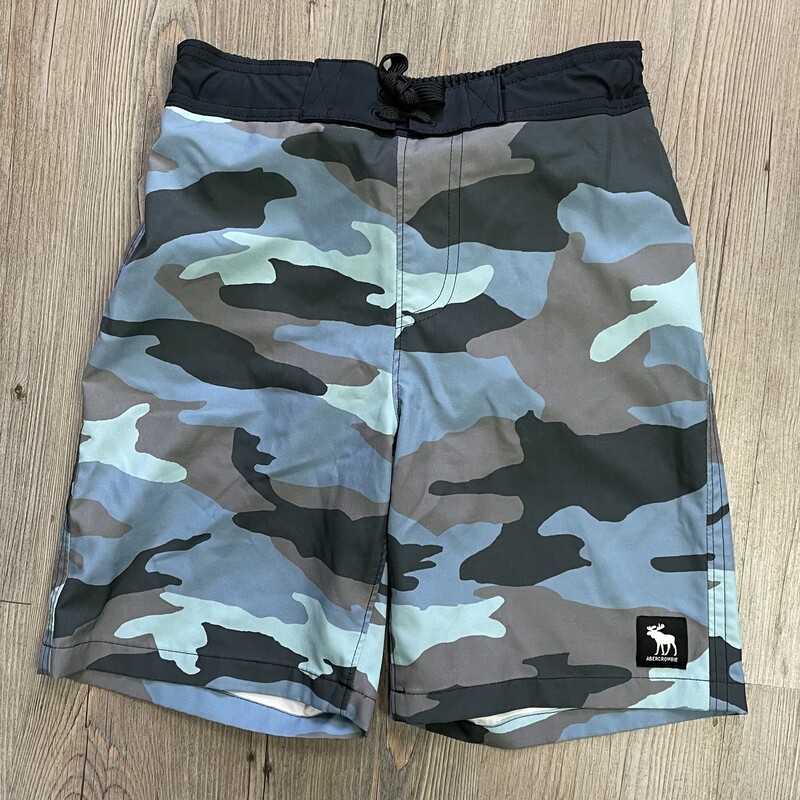 Abercrombie Swimming Shor, Camo, Size: 9-10Y