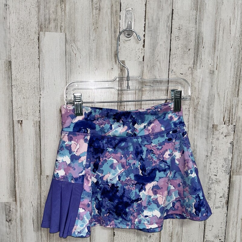 5/6 Purple Print Skirt, Purple, Size: Girl 5T