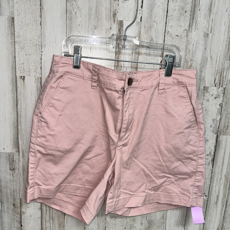 Sz4 Mauve Button Shorts, Pink, Size: Ladies S