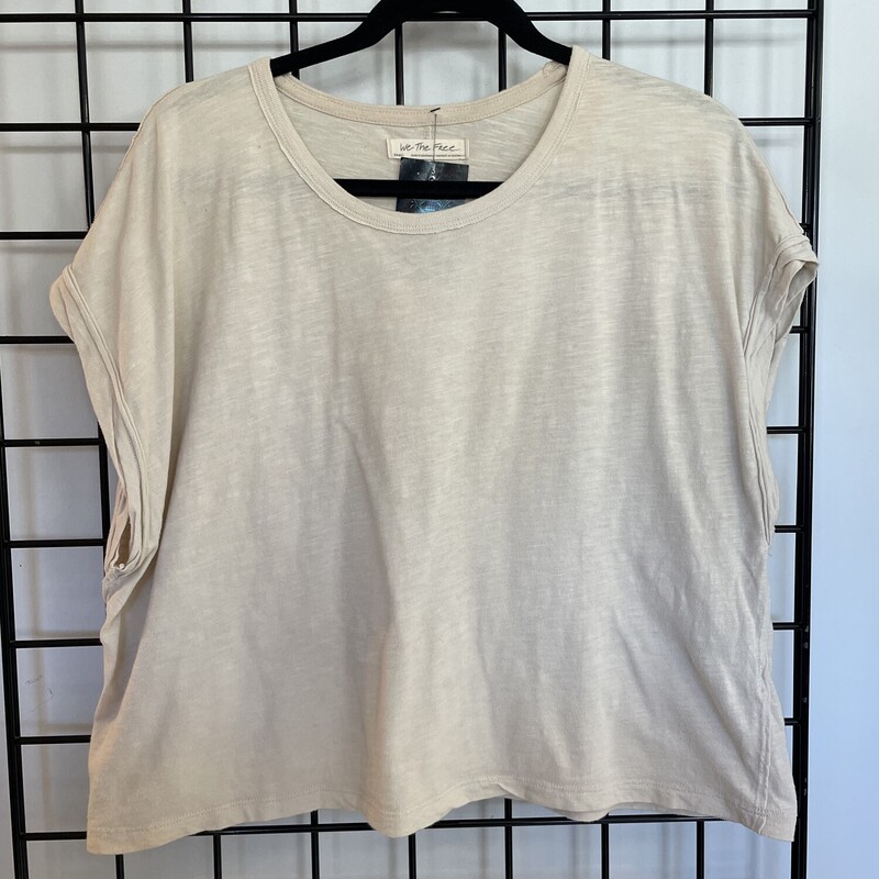 We The Free Crop, Beige, Size: L