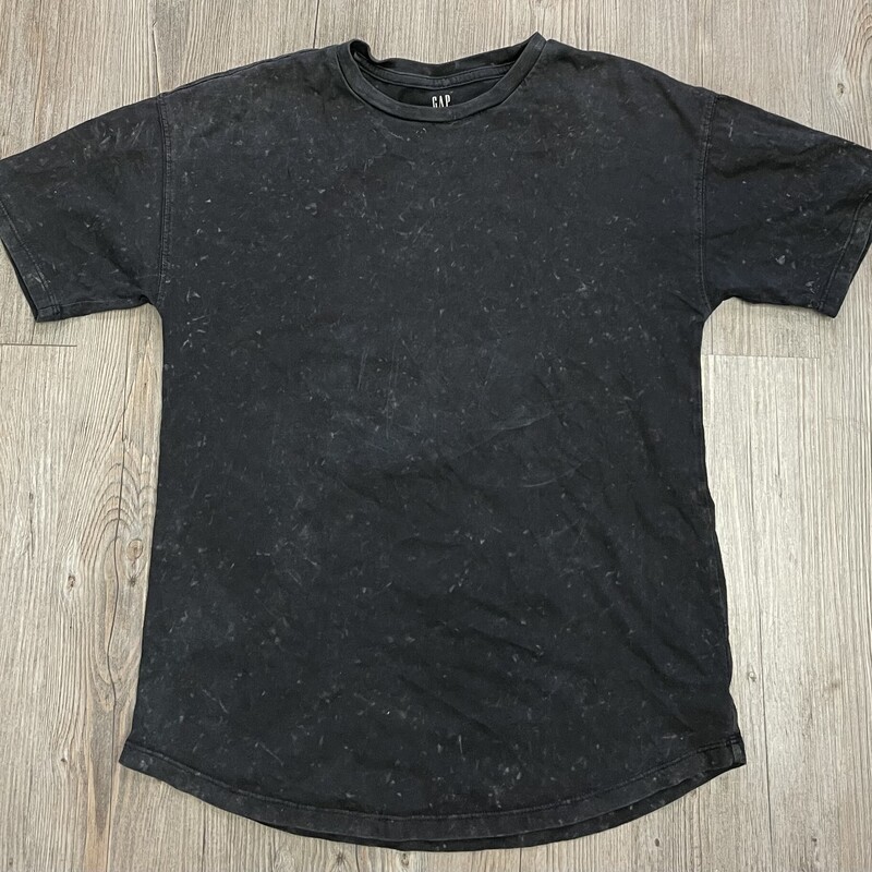 Gap Tee, Black, Size: 12Y