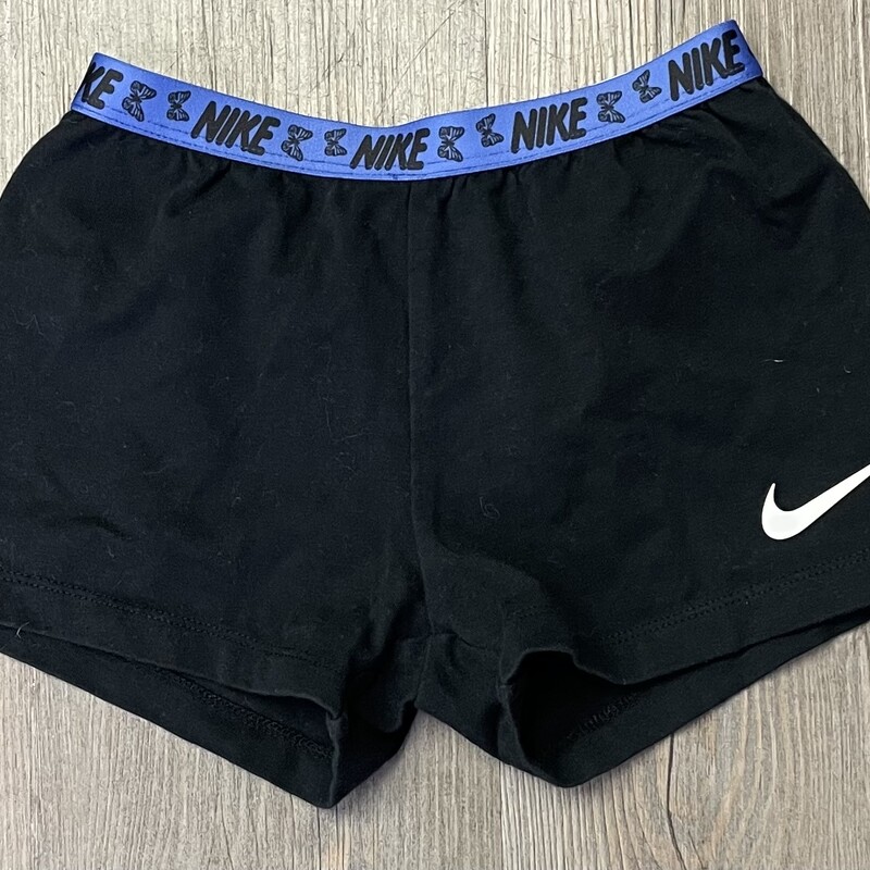 Nike Cotton Shorts, Black, Size: 2Y