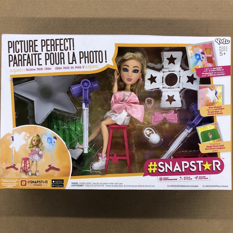 Snap Star, Size: Doll, Item: NEW
