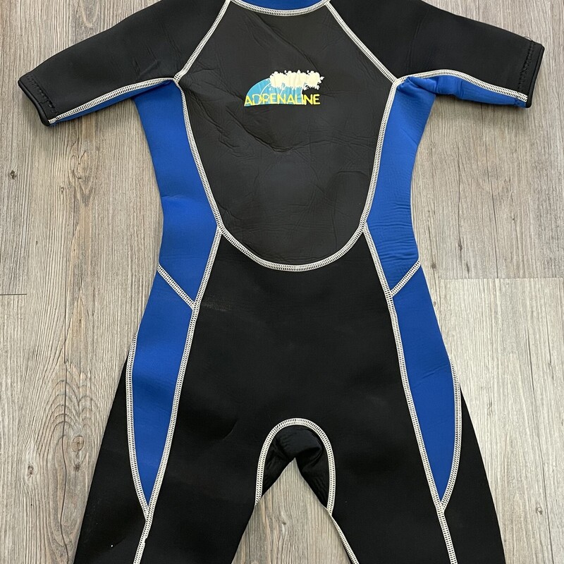 Adrenaline Wetsuit, Blue, Size: 10Y