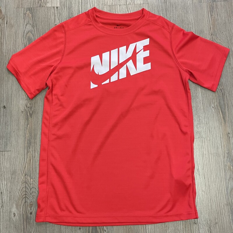 Nike Dri-Fit Tee, Red, Size: 14Y