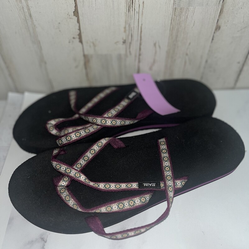 A10 Purple Strap Sandals