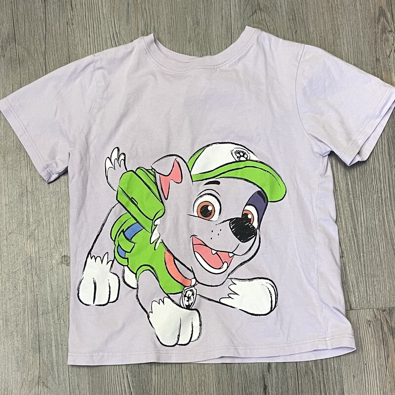 H&M Tee Paw Patrol, Purple, Size: 4-6Y