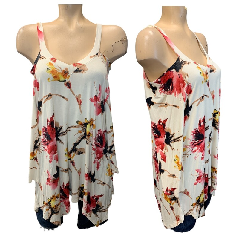 Polly Cooper Floral, Wt/pnk, Size: M