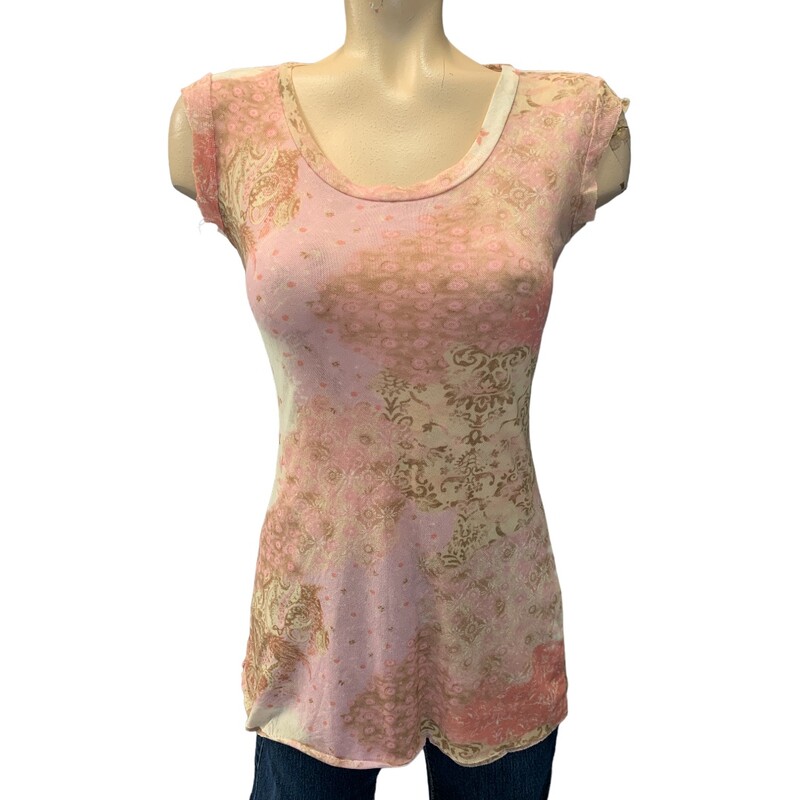 Chacha Vente Floral, Pink, Size: L