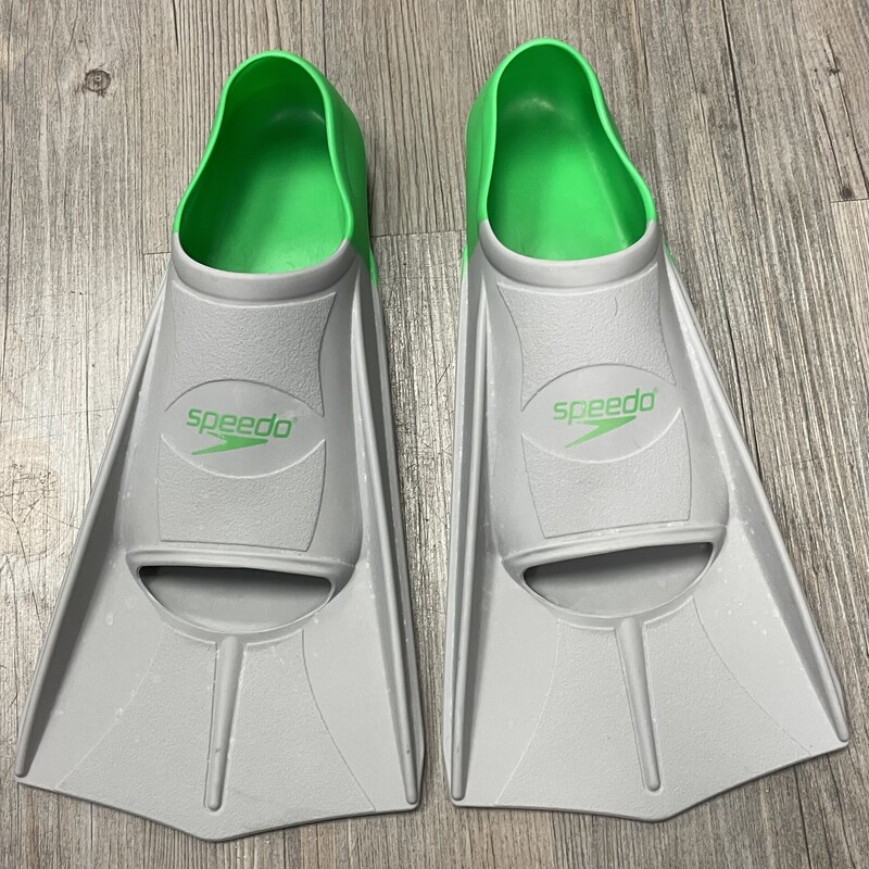 Speedo Fins, Grey, Size: 5-6Y