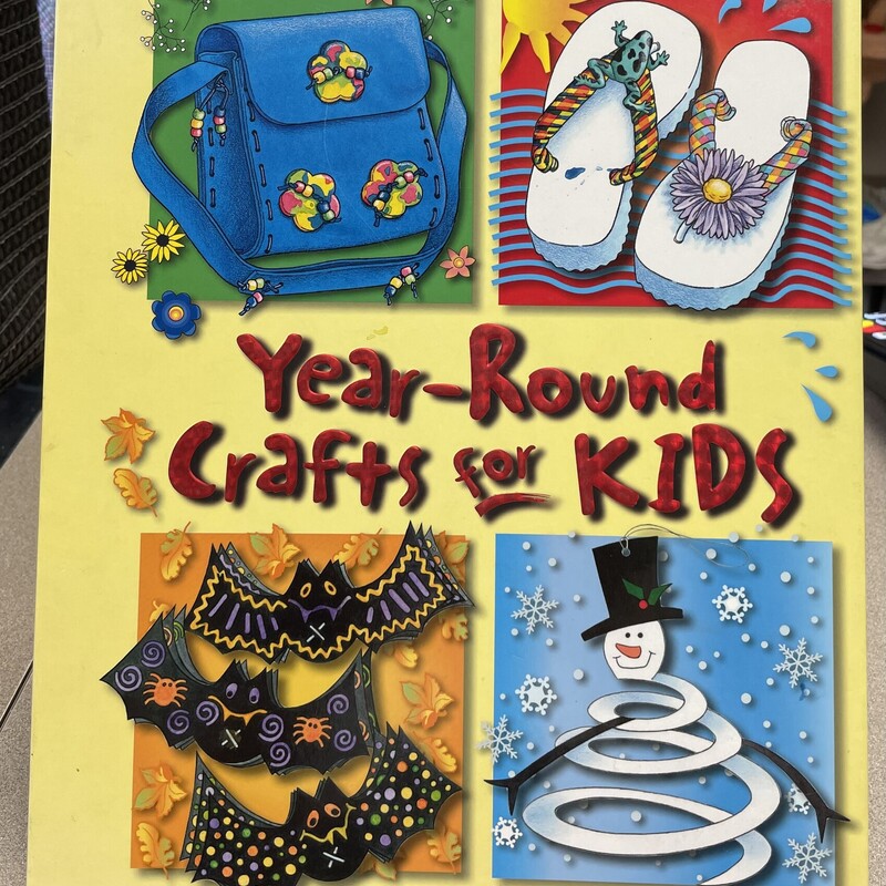 Year Round Crafts For Kid, Multi, Size: Hardcover