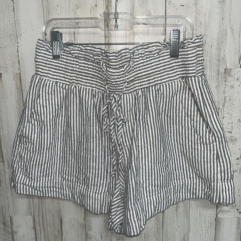 XS Black Stripe Shorts, Black, Size: Ladies XS