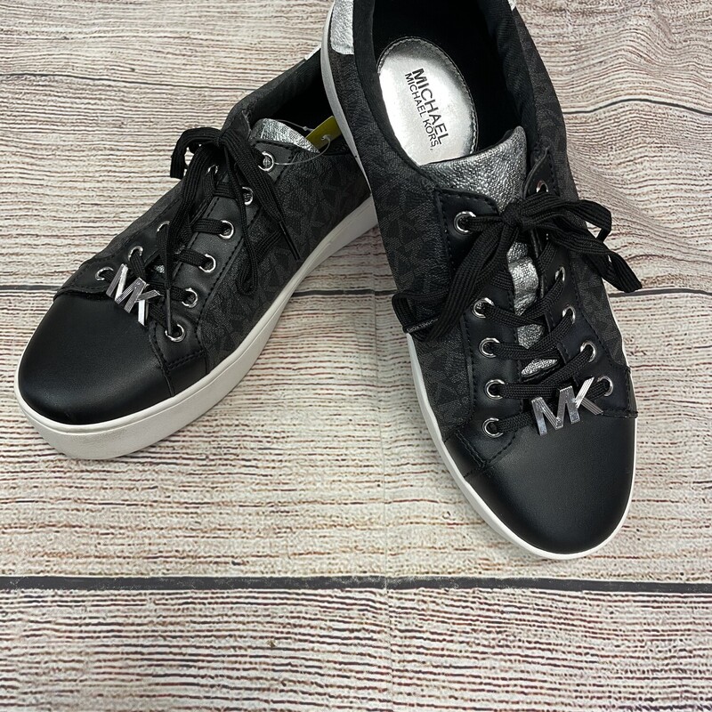 MK Shoes black high sole shoes