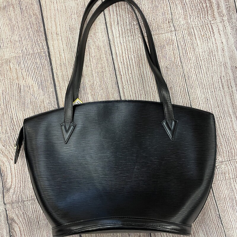 LV Saint Jacques, round  purse Black, has a small spots inside see pictures