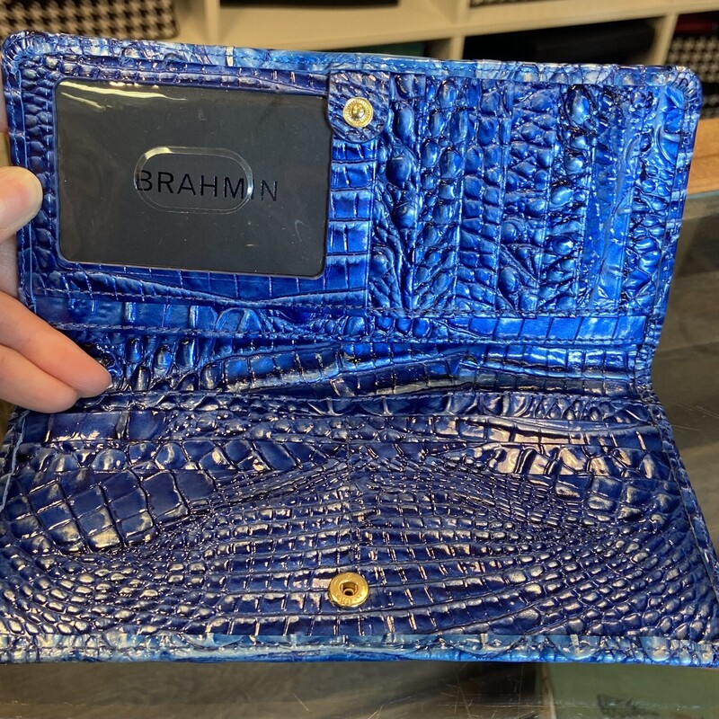 EUC Blu Ombre Wallet<br />
Blue<br />
Size: R $158